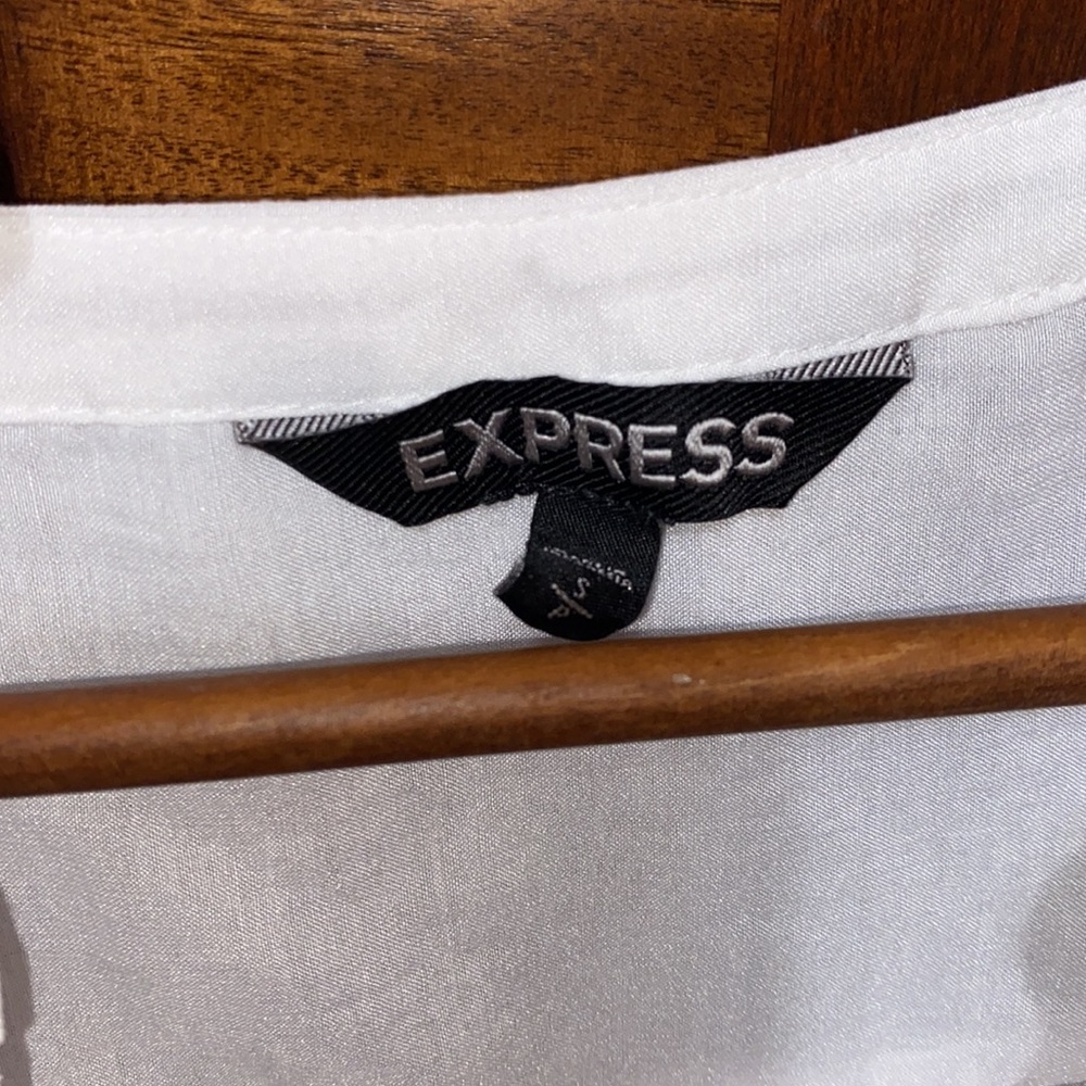 Express blouse, white. small - Picture 2 of 5